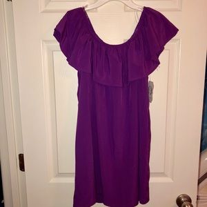 Purple boutique dress